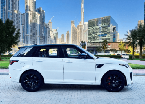 Range Rover sports SVR 2021 For Rent